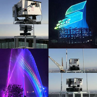 Animación Iluminación de efecto láser de DJ personalizada 5W RGB Disco Laser Light