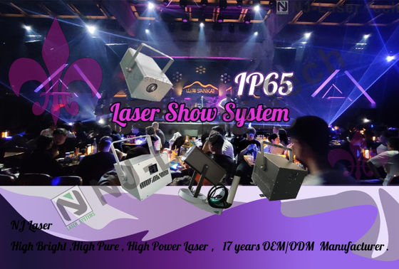 1000mW Laser Show con módulo de escáner XY de alta velocidad y sistema de enfriamiento