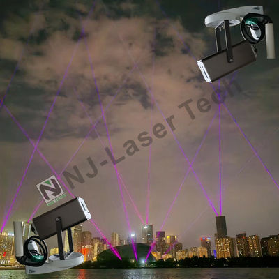 Iluminación de ingeniería láser de grado industrial con clasificación IP65 50 años de vida útil y 0-100% de atenuación