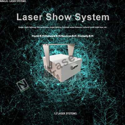 Iluminación de ingeniería láser de grado industrial con clasificación IP65 50 años de vida útil y 0-100% de atenuación