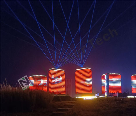 Ángulo de haz ajustable Iluminación con láser de ingeniería Luz para aplicaciones industriales 1-25Hz
