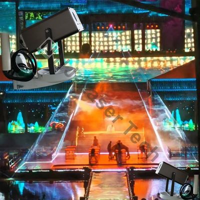 Sistema de escaneo de motor de alta velocidad DJ Disco Luces láser de 100mW para iluminación de club nocturno