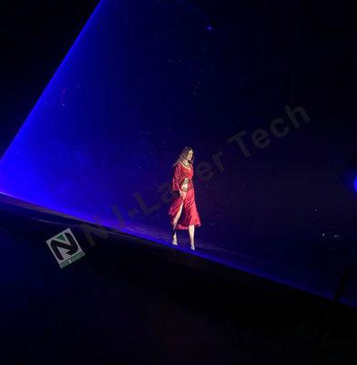 Muestra láser RGB de alta eficiencia con color láser verde personalizado