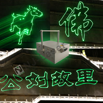 Muestra láser RGB de alta eficiencia con color láser verde personalizado