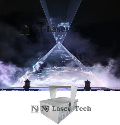 Proyector de luz láser RGB de 120W Uso a largo plazo para clubes nocturnos y bares