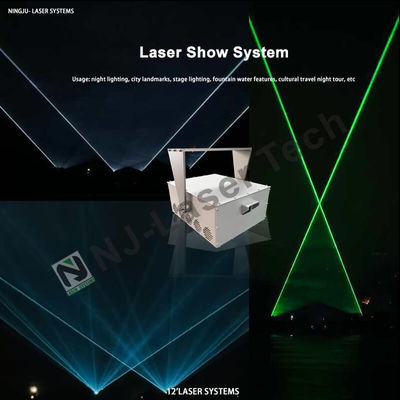 Sistema de escaneo de motor de alta velocidad DJ Disco Luces láser de 100mW para iluminación de club nocturno