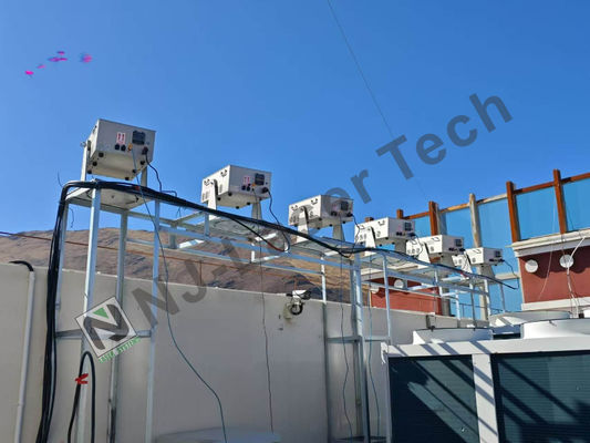 Espectáculo de luz de color ajustable con proyección láser y característica especial tamaño ajustable