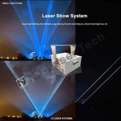 Iluminación de ingeniería láser con modo de control DMX512 de Strobe 1-25Hz y opciones de montaje de soporte colgante para industriales