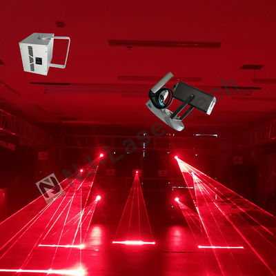 Iluminación de ingeniería láser con modo de control DMX512 de Strobe 1-25Hz y opciones de montaje de soporte colgante para industriales