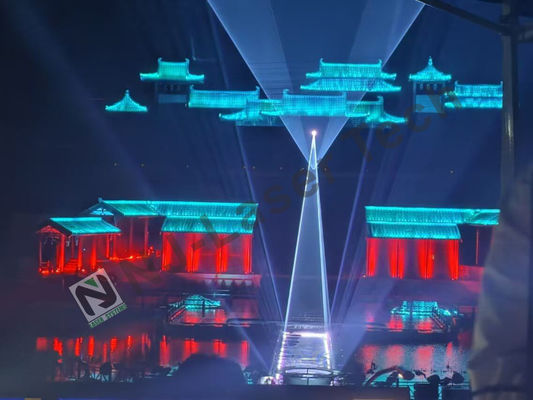 Iluminación láser de alta tecnología para conciertos Opciones de montaje de soporte colgante