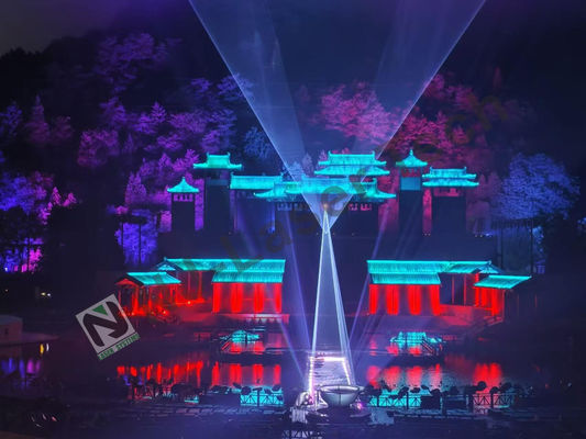 Estabilidad de salida de las luces láser DJ Disco ± 2% para efectos de iluminación constantes a temperaturas extremas