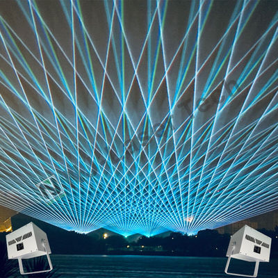 Iluminación de ingeniería láser con modo de control DMX512 de Strobe 1-25Hz y opciones de montaje de soporte colgante para industriales