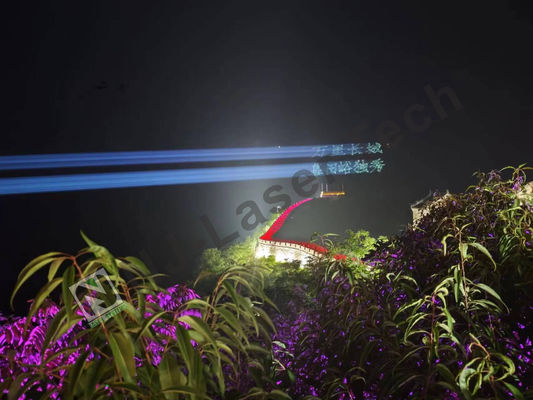 Iluminación de ingeniería láser con modo de control DMX512 de Strobe 1-25Hz y opciones de montaje de soporte colgante para industriales