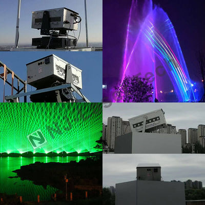 Iluminación de ingeniería láser de grado industrial con clasificación IP65 50 años de vida útil y 0-100% de atenuación