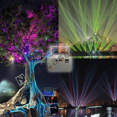 Iluminación láser de alta tecnología para conciertos Opciones de montaje de soporte colgante