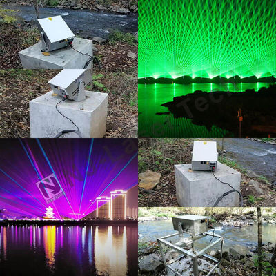 Iluminación láser de alta tecnología para conciertos Opciones de montaje de soporte colgante