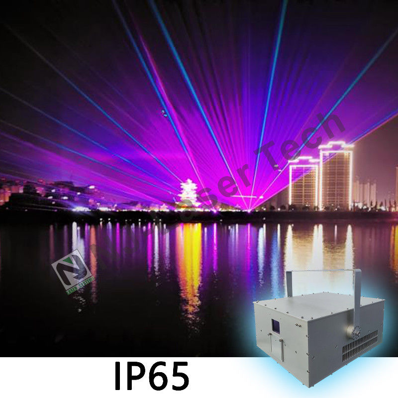 Luz láser de alta potencia láser RGB 500mw para eventos deportivos y efectos visuales increíbles
